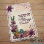 Memories4You Stencil (15x15)  "Floralcaro"