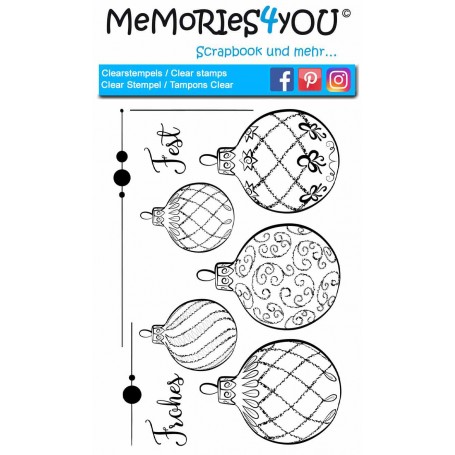 Memories4you Stempel (A6) "Glaskugel"