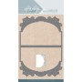 Card Deco Stanzschablone - Frame Card Winter Border A5