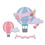 Sizzix Thinlits Die Set - Hot Air Balloon 10PK Olivia Rose