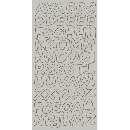 M4Y - Chipboard Buchstaben