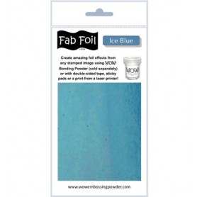 Fabulous Foil - Ice Blue 1mtr x 10.1cm