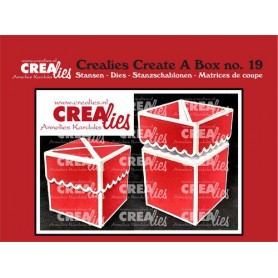 Crealies Create A Box no. 19