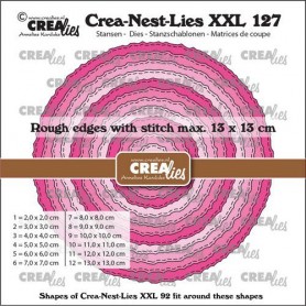 Crealies Crea-nest-stanzt XXL Kreise