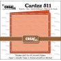 Crealies Cardzz Doppelkarte 10cm x 10 cm