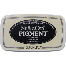 Stazon Pigment Stempelkissen - Piano Black