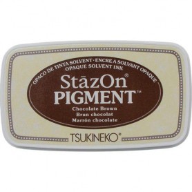 Stazon Pigment Stempelkissen - Chocolate Brown SZ-PIG-041