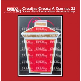 Crealies Create A Box no 22 Laterne