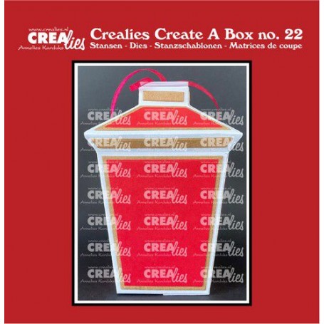 Crealies Create A Box no 22 Laterne