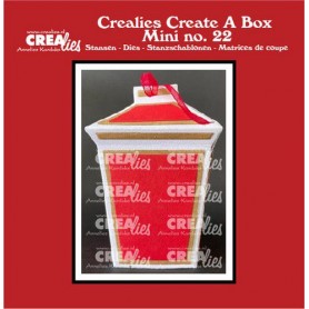 Crealies Create A Box Mini no 22 Laterne
