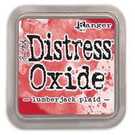 Ranger Distress Oxide - Lumberjack plaid  Tim Holtz