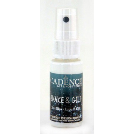 Cadence shake & gilt liquid gilt spray Perlmutt