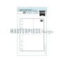 Masterpiece Memory P-Pocket Page sleeves-4x8 design F