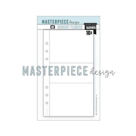 Masterpiece Memory P-Pocket Page sleeves-4x8 design C