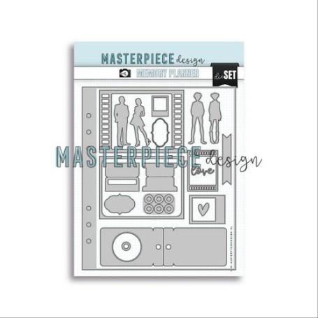 Masterpiece Memory Planner - Stans-set - 6x8+ Silhouette