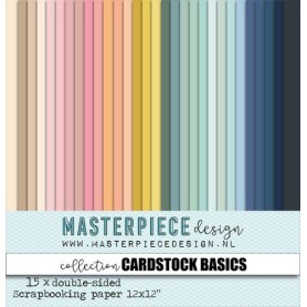 Masterpiece Papercollection Cardstock Basics Nr1 12x12