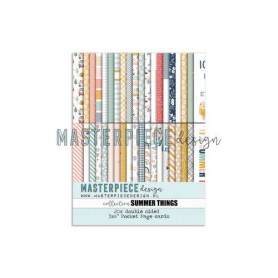 Masterpiece Pocket Page cards Summer Things 3x4