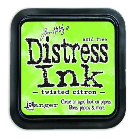 Ranger Distress Inks pad - twisted citron Tim Holtz