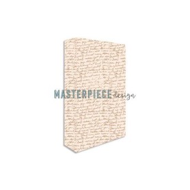 Masterpiece Memory Planner album 4x8 - Creme text 6-rings MP202039 Printed