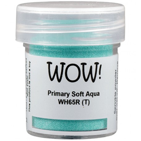 WOW! Embossing Powder- Primary Soft Aqua