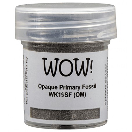 Wow! Embossing Pulver - Opaque Primary Fossil