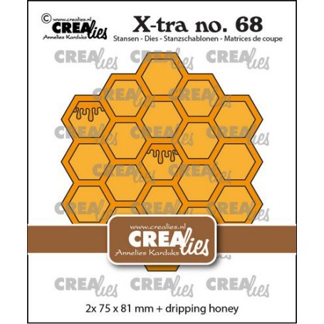 Crealies Xtra Honeycomb