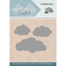 Card Deco Essentials - Mini Dies - Clouds