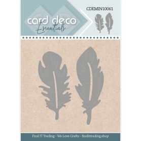 Card Deco Essentials - Mini Dies - Feathers