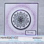 Memories4you Stempel (A6) "Mandala 1 "