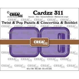 Crealies Cardzz Twist & Pop Up – Heft A