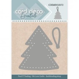Card Deco Essentials Stanzform MINI Tannenbaum hängend