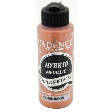 Cadence Hybrid metallic Acrylfarbe (halbmatt) - Kupfer