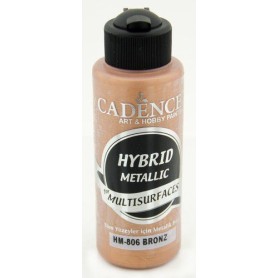 Cadence Hybrid metallic Acrylfarbe (halbmatt) - Bronze