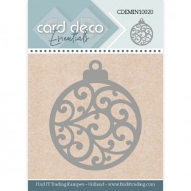 Card Deco Essentials - Mini Dies - Christmas Glaskugel