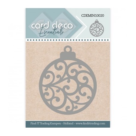 Card Deco Essentials - Mini Dies - Christmas Glaskugel