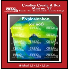 Crealies Create A Box Explosion ( mini )