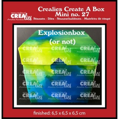 Crealies Create A Box Explosion ( mini )