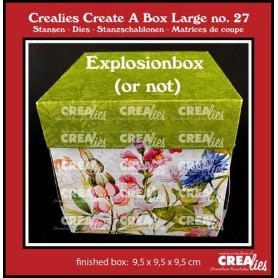 Crealies Create A Box Explosion ( groß )