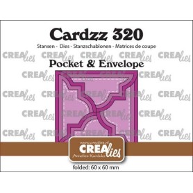 Crealies Cardzz Tasche und Umschlag klassisch