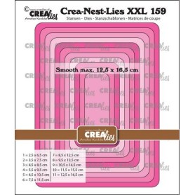 Crealies Crea-Nest-Lies XXL Rechteck glatt